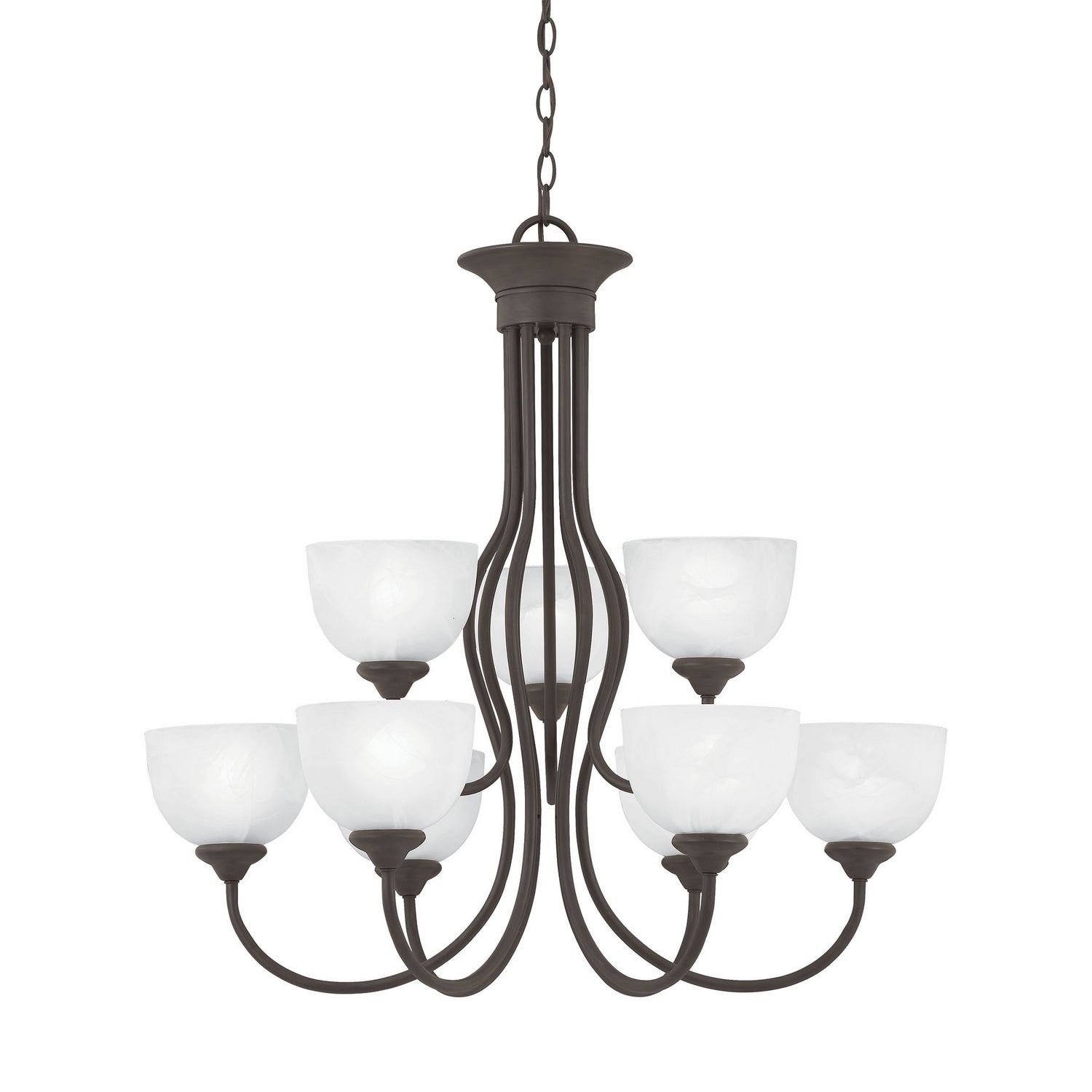 ELK Home - SL801663 - Nine Light Chandelier - Tahoe - Painted Bronze