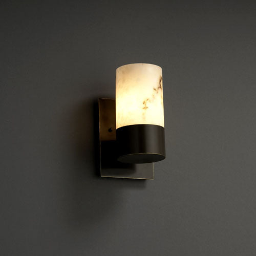 Justice Designs - FAL-8761-10-DBRZ - One Light Wall Sconce - LumenAria - Dark Bronze