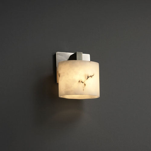 Justice Designs - FAL-8931-30-NCKL - One Light Wall Sconce - LumenAria - Brushed Nickel