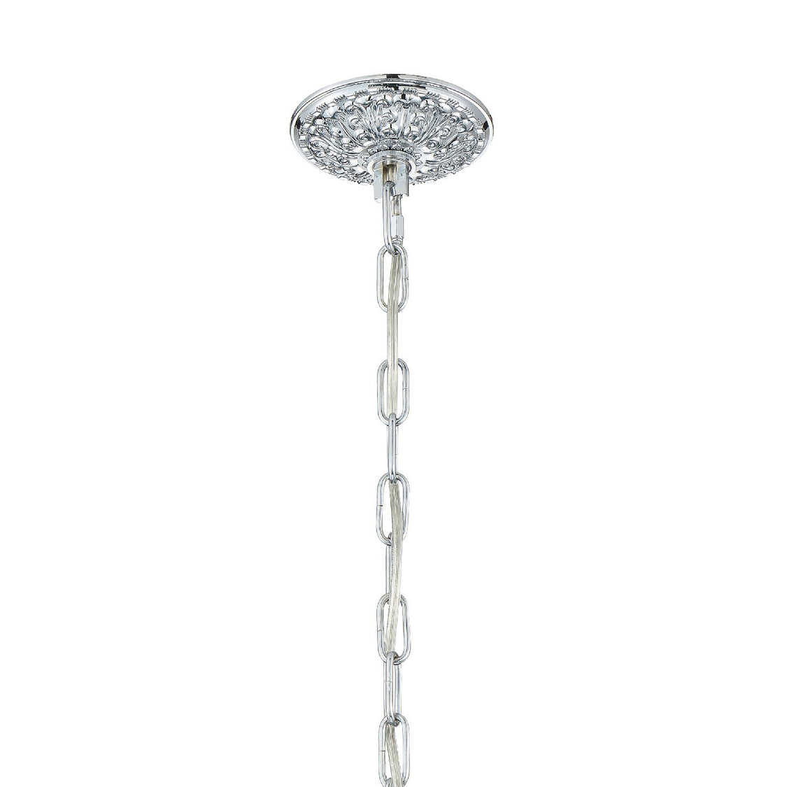 Crystorama - 1005-CH-CL-SAQ - Five Light Chandelier - Traditional Crystal - Polished Chrome