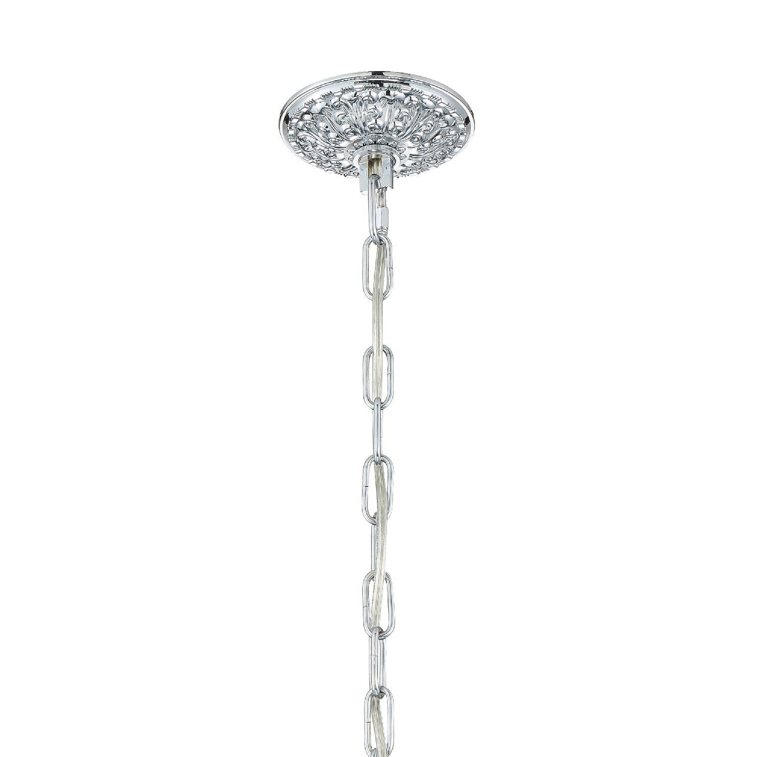 Crystorama - 1005-CH-CL-SAQ - Five Light Chandelier - Traditional Crystal - Polished Chrome