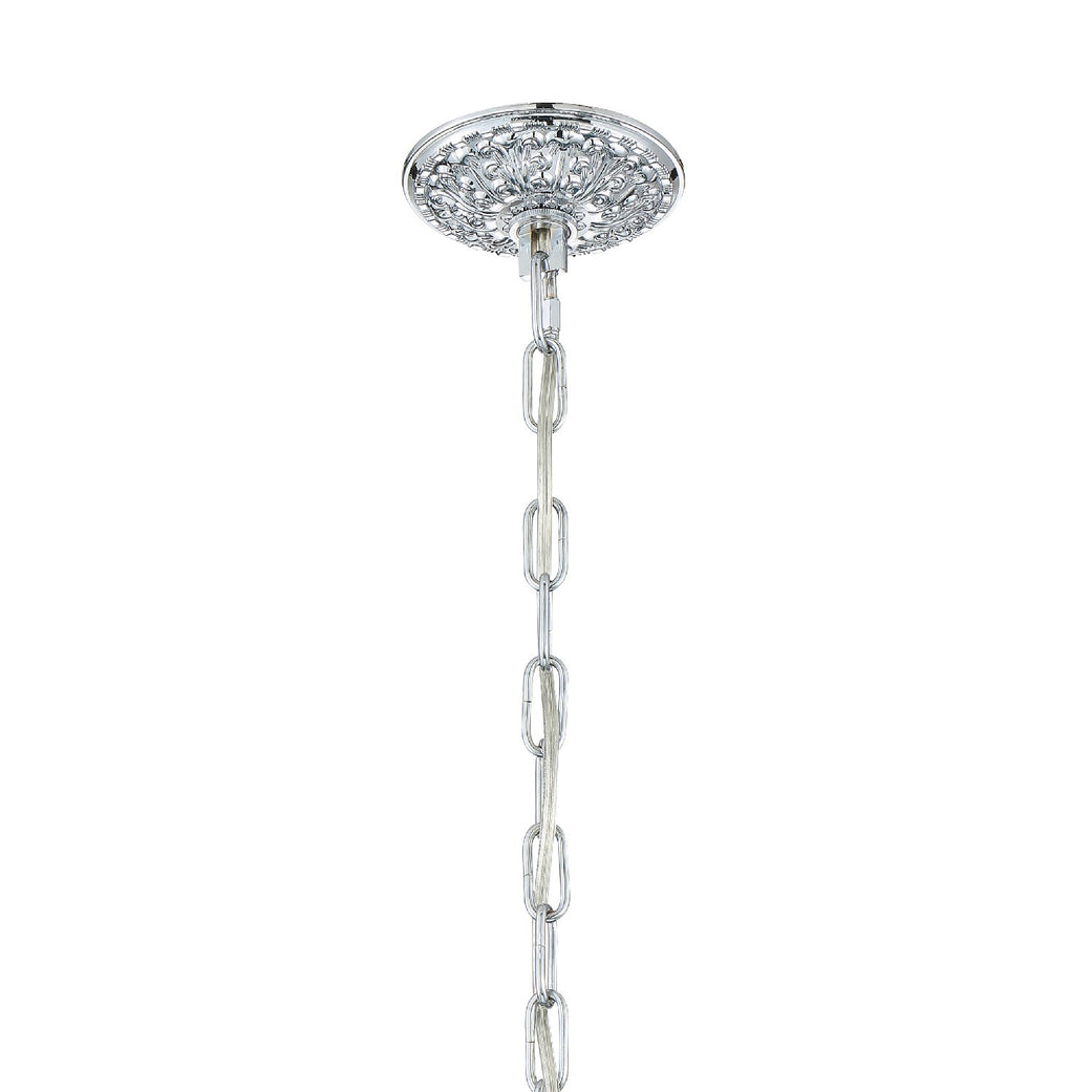 Crystorama - 1138-CH-CL-S - Eight Light Chandelier - Traditional Crystal - Polished Chrome