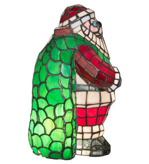 Meyda Tiffany - 16613 - One Light Accent Lamp - Santa Claus - Flame Ca Green