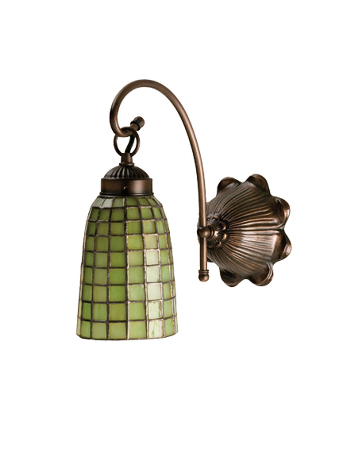 Meyda Tiffany - 18636 - One Light Wall Sconce - Terra Verde - Antique