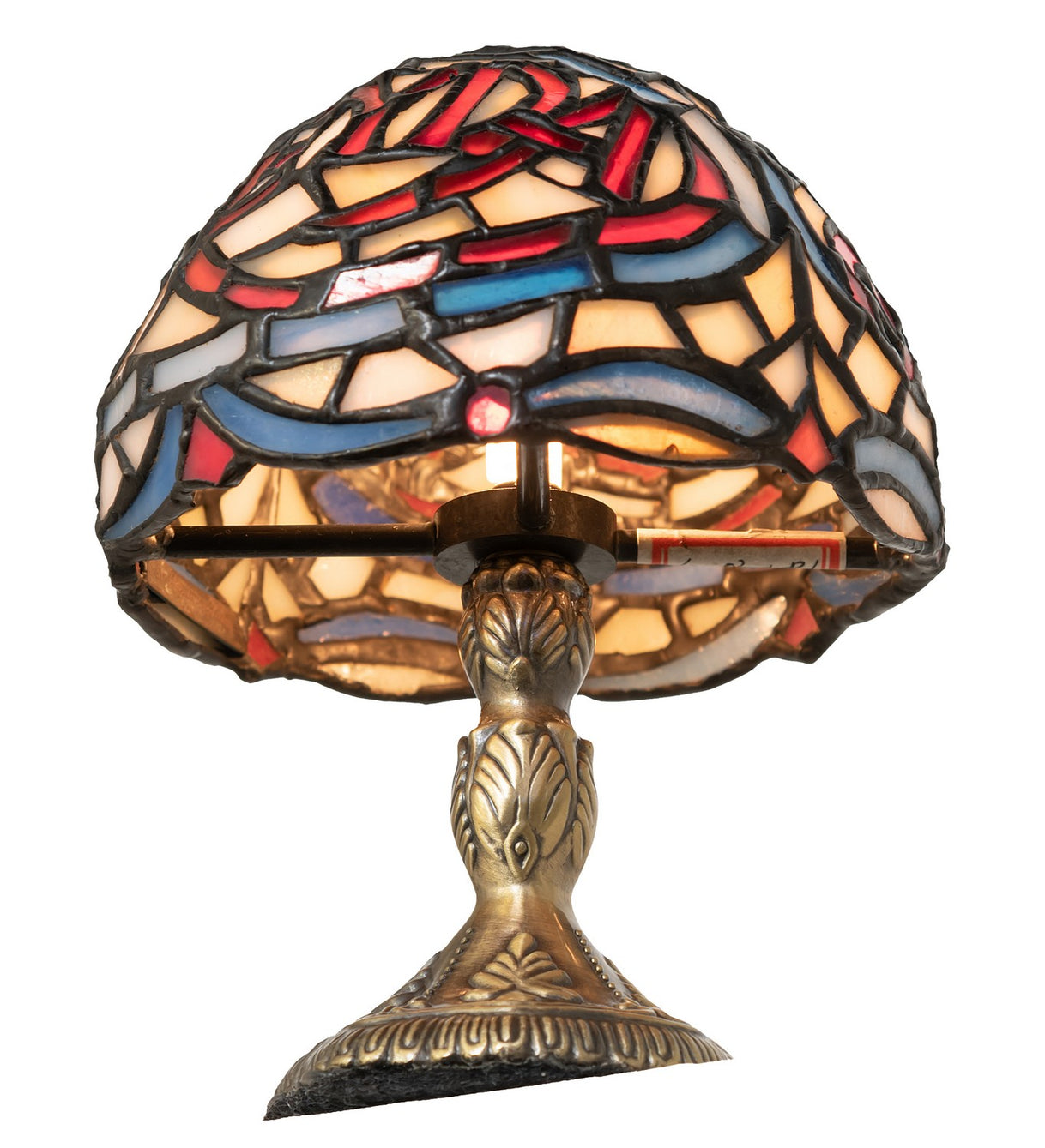 Meyda Tiffany - 21224 - One Light Mini Lamp - Meyda - Antique Brass