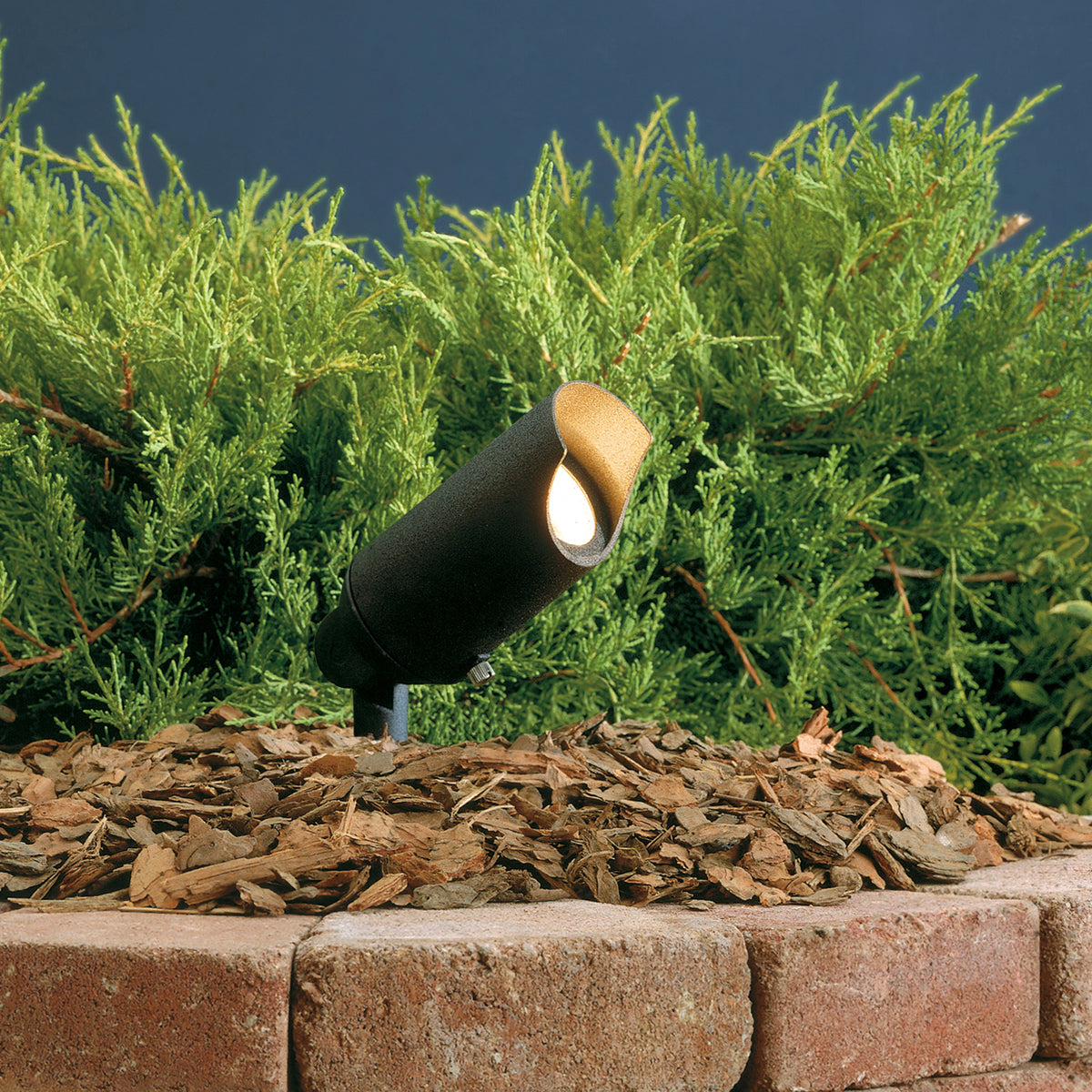 Kichler - 15384BKT - One Light Landscape Accent - Textured Black