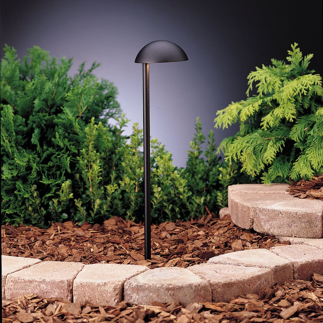 Kichler - 15423BKT - One Light Path & Spread - Eclipse - Textured Black