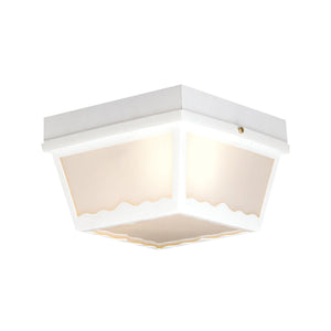 ELK Home - SL7598 - Two Light Flush Mount - Outdoor Essentials - White