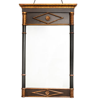 Meyda Tiffany - 29799 - Mirror - Empire - Hand Painted Gold/Brown