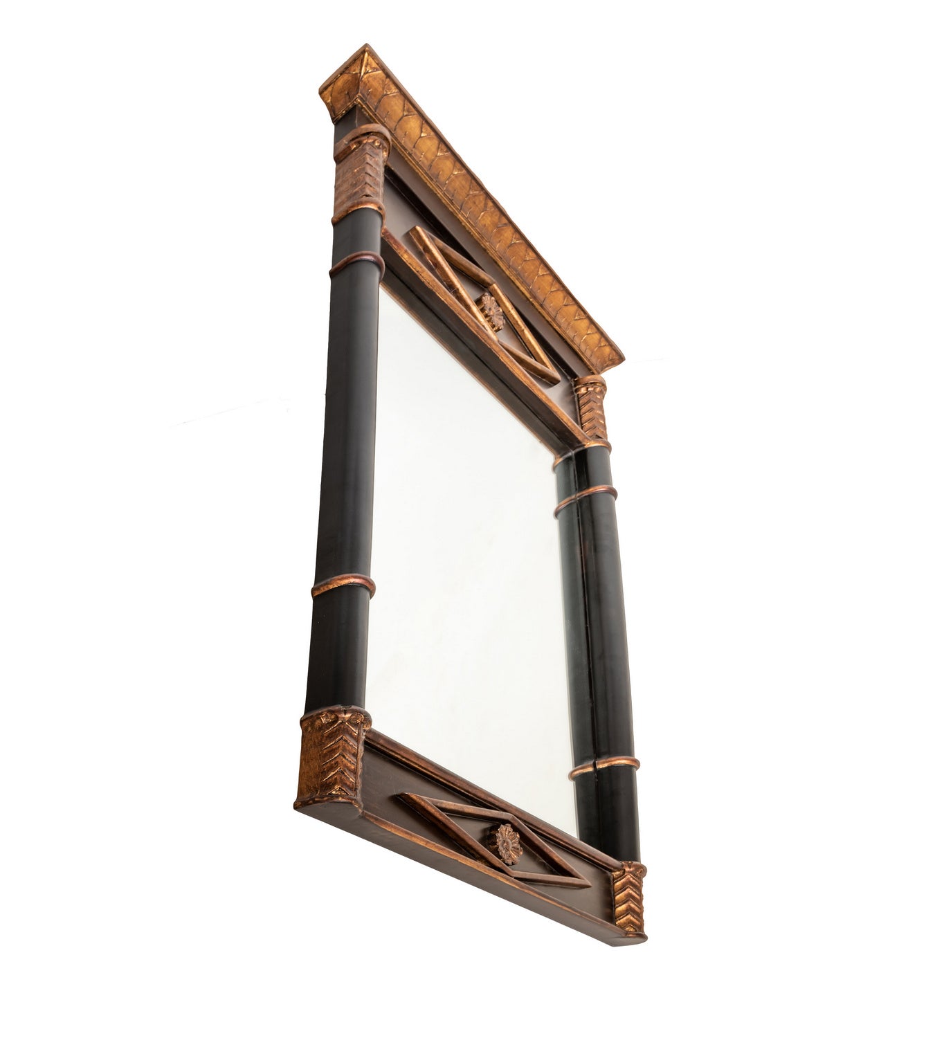 Meyda Tiffany - 29799 - Mirror - Empire - Hand Painted Gold/Brown