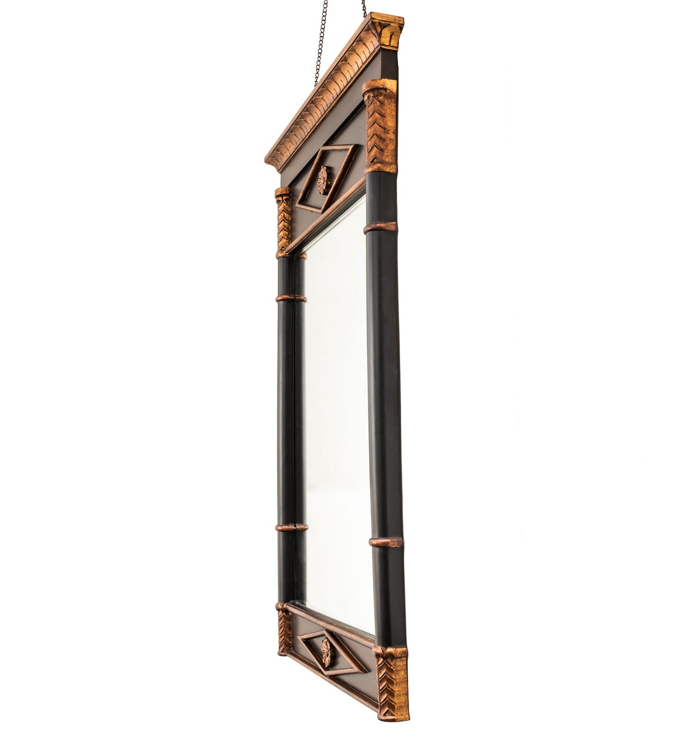 Meyda Tiffany - 29799 - Mirror - Empire - Hand Painted Gold/Brown