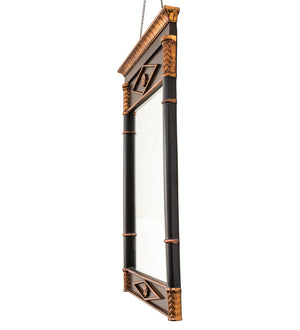 Meyda Tiffany - 29799 - Mirror - Empire - Hand Painted Gold/Brown