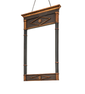 Meyda Tiffany - 29799 - Mirror - Empire - Hand Painted Gold/Brown