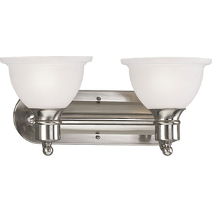 Progress Lighting - P3162-09 - Two Light Bath Bracket - Madison - Brushed Nickel