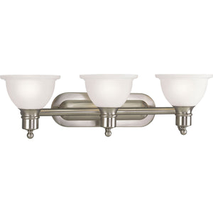 Progress Lighting - P3163-09 - Three Light Bath Bracket - Madison - Brushed Nickel