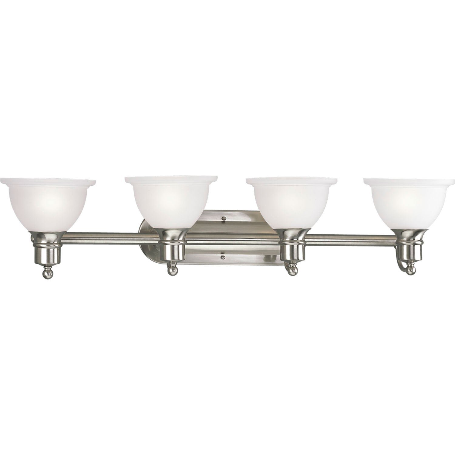 Progress Lighting - P3164-09 - Four Light Bath Bracket - Madison - Brushed Nickel