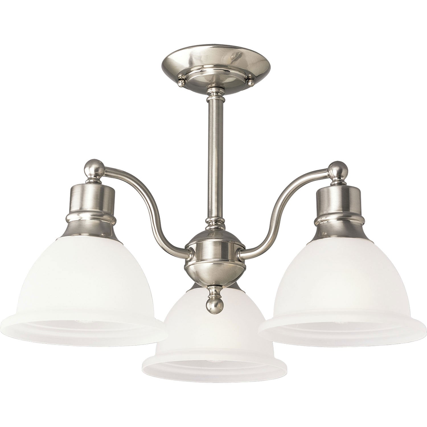 Progress Lighting - P3663-09 - Three Light Flush Mount - Madison - Brushed Nickel