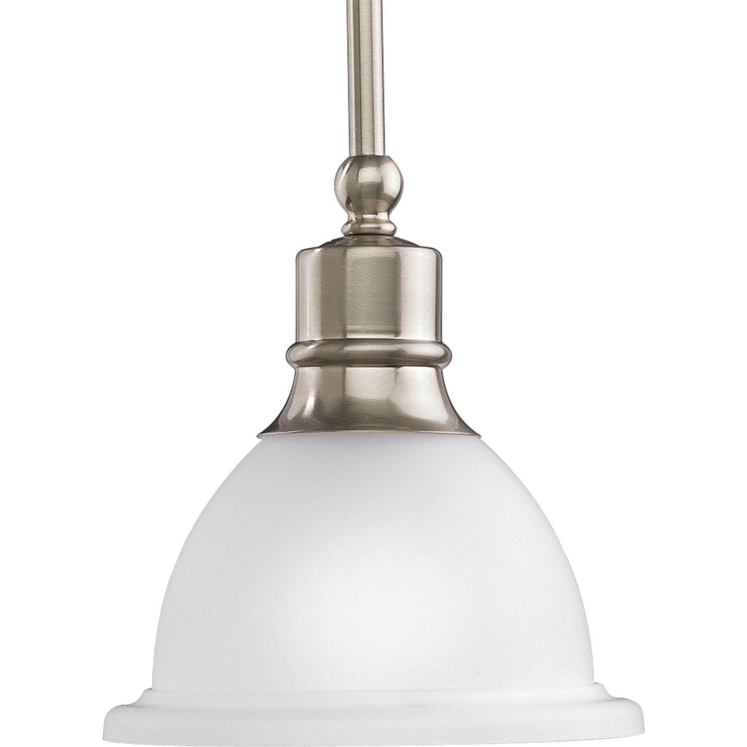 Progress Lighting - P5078-09 - One Light Pendant - Madison - Brushed Nickel