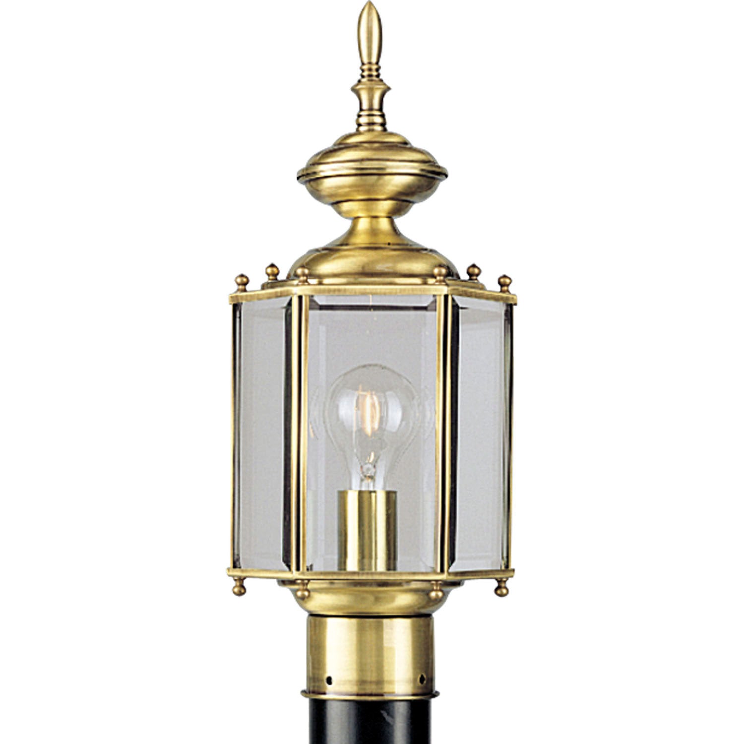 Progress Lighting - P5430-10 - One Light Post Lantern - BrassGUARD Lantern - Polished Brass