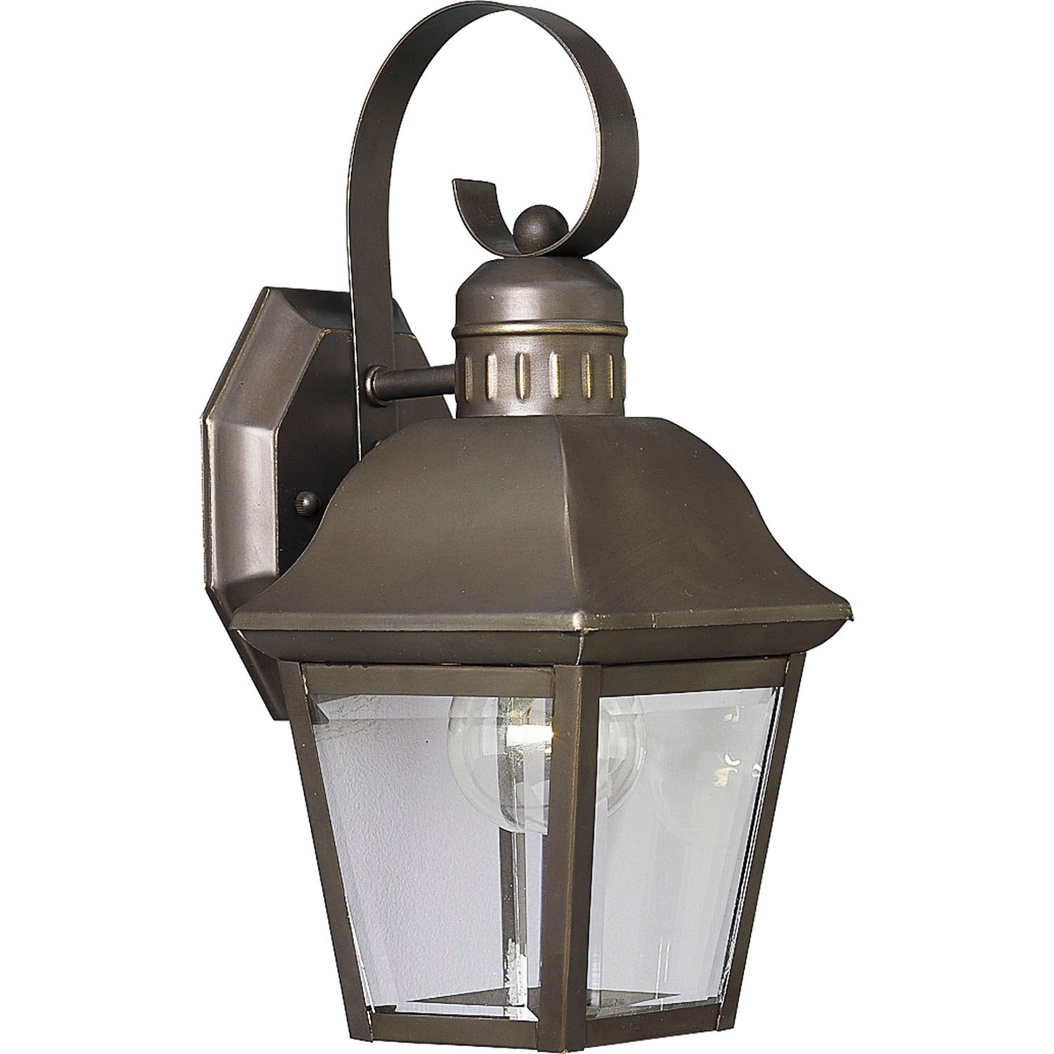 Progress Lighting - P5687-20 - One Light Wall Lantern - Andover - Antique Bronze