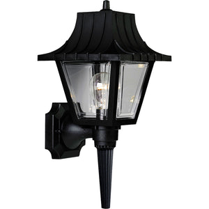 Progress Lighting - P5815-31 - One Light Wall Lantern - Mansard - Black