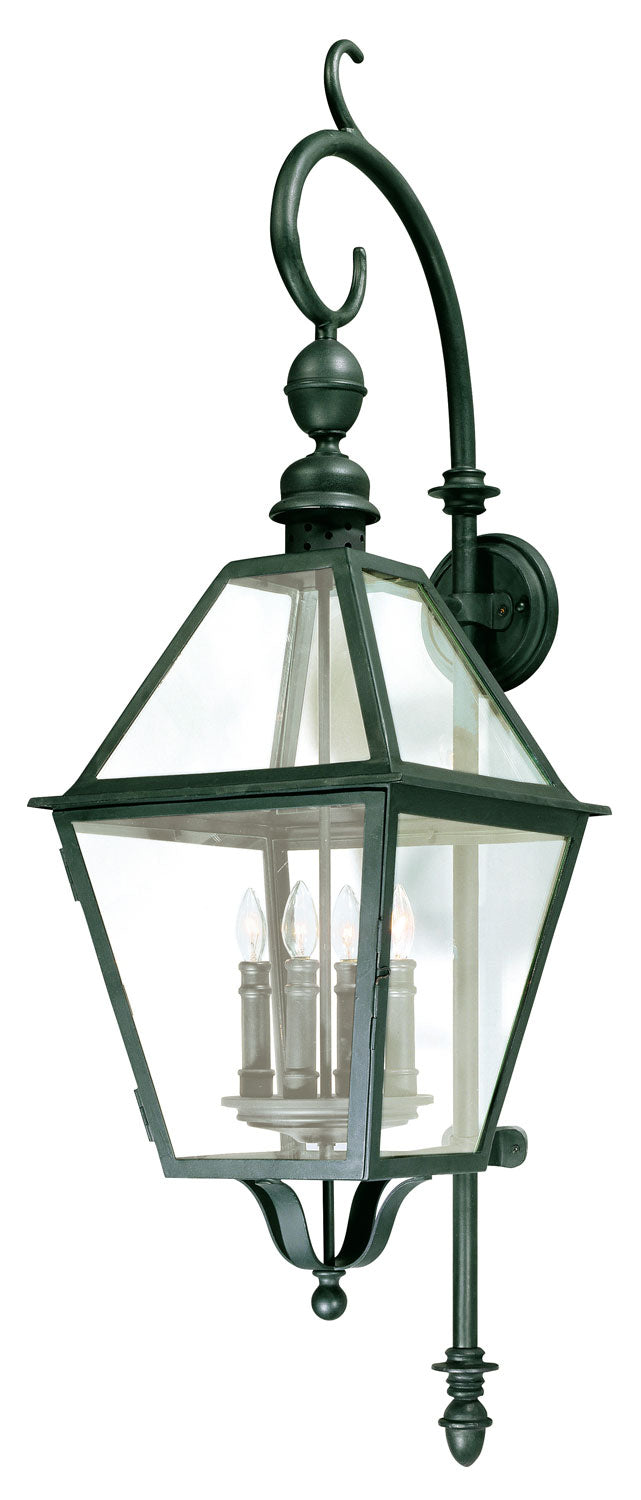 Troy Lighting - B9623-TBK - Four Light Wall Lantern - Townsend - Textured Black