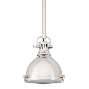 Hudson Valley - 2210-PN - One Light Pendant - Pelham - Polished Nickel