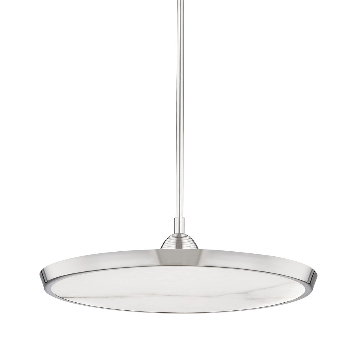 Hudson Valley - 3621-PN - LED Pendant - Draper - Polished Nickel