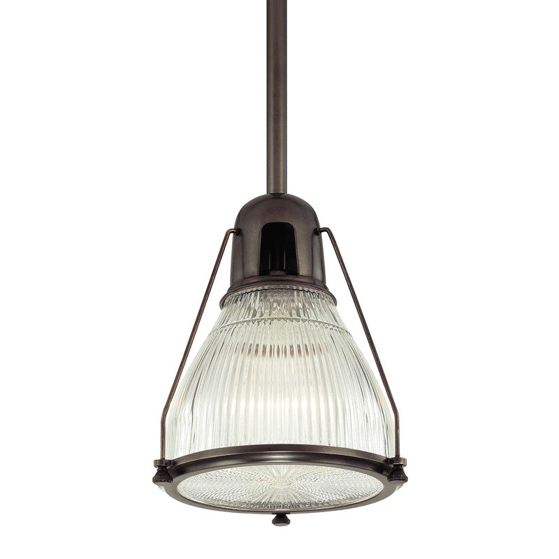 Hudson Valley - 7308-OB - One Light Pendant - Haverhill - Old Bronze