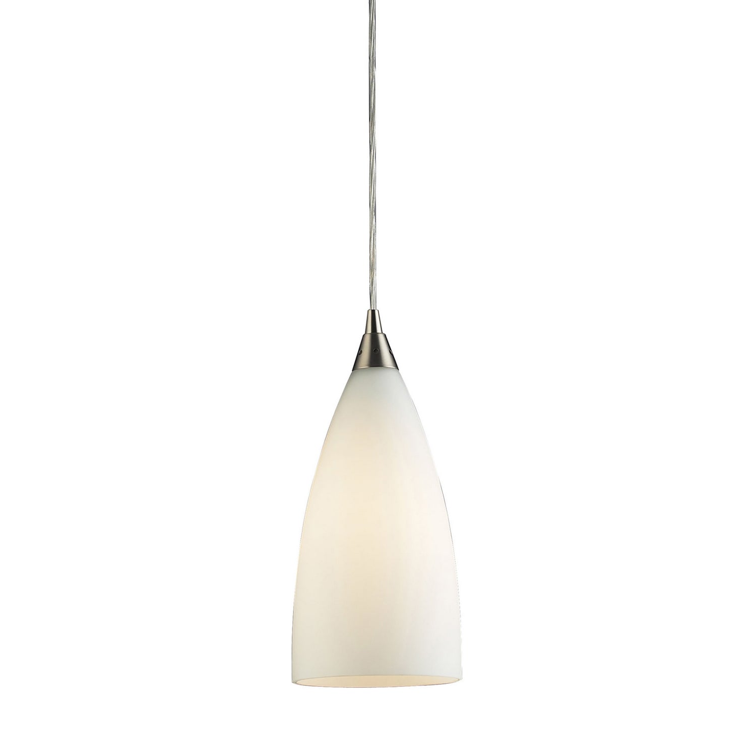 ELK Home - 2580/1 - One Light Mini Pendant - Vesta - Satin Nickel