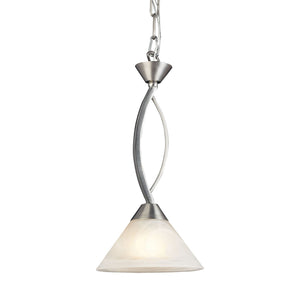 ELK Home - 7634/1 - One Light Mini Pendant - Elysburg - Satin Nickel