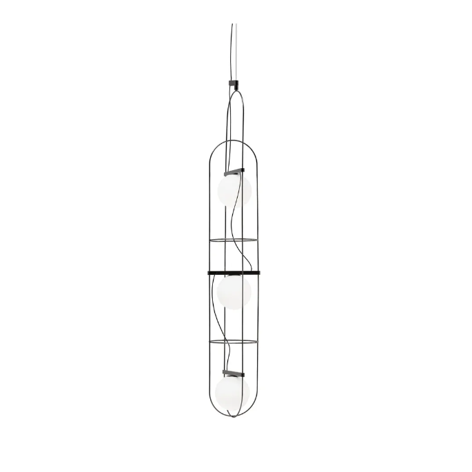 Setareh Glass Big Suspension Lamp