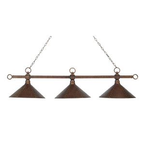 ELK Home - 182-AC-M2 - Three Light Linear Chandelier - Designer Classics - Antique Copper