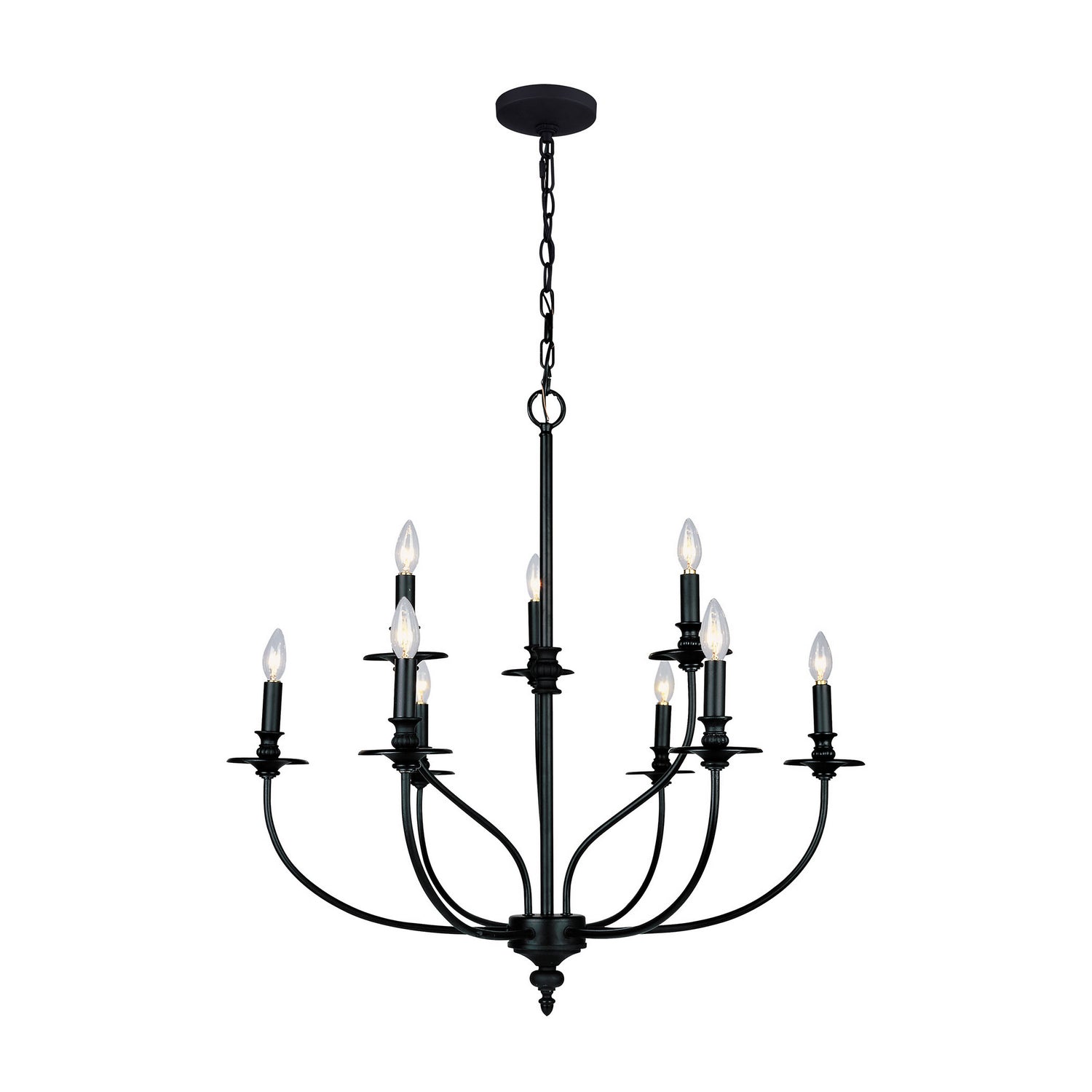 ELK Home - 289-OB - Nine Light Chandelier - Hartford - Oil Rubbed Bronze