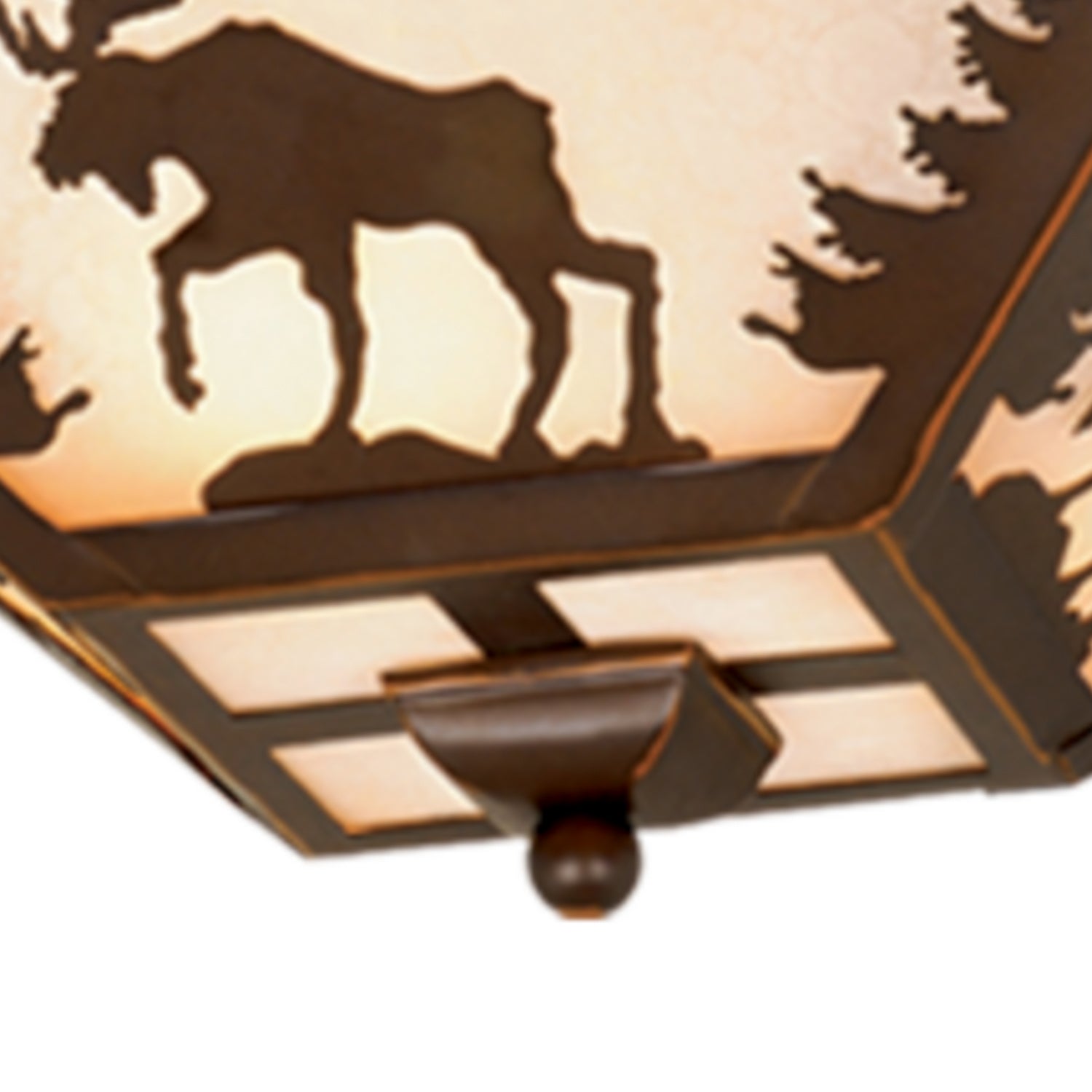 Vaxcel - CC55614BBZ - Three Light Flush Mount - Yellowstone - Burnished Bronze