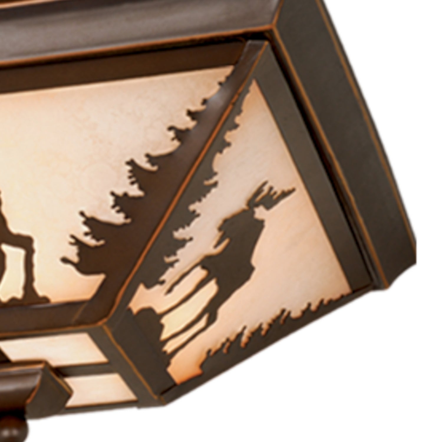 Vaxcel - CC55614BBZ - Three Light Flush Mount - Yellowstone - Burnished Bronze