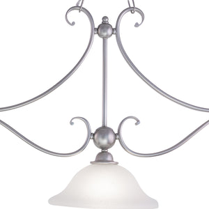 Vaxcel - PD35413BN - Three Light Linear Chandelier - Monrovia - Brushed Nickel