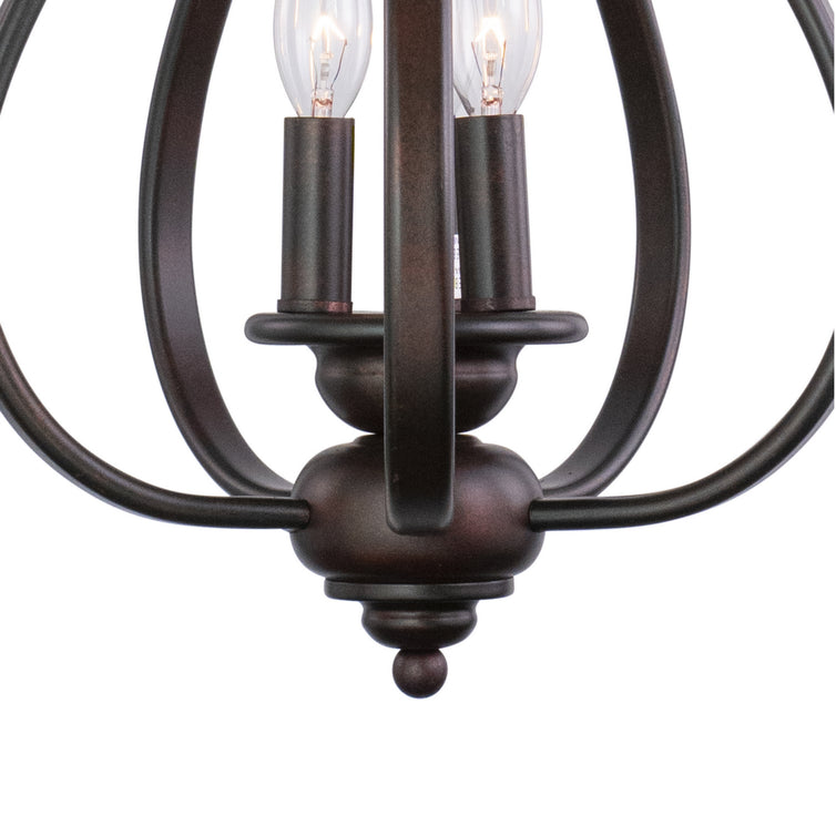 Vaxcel - PD35459RBZ - Three Light Pendant - Monrovia - Royal Bronze