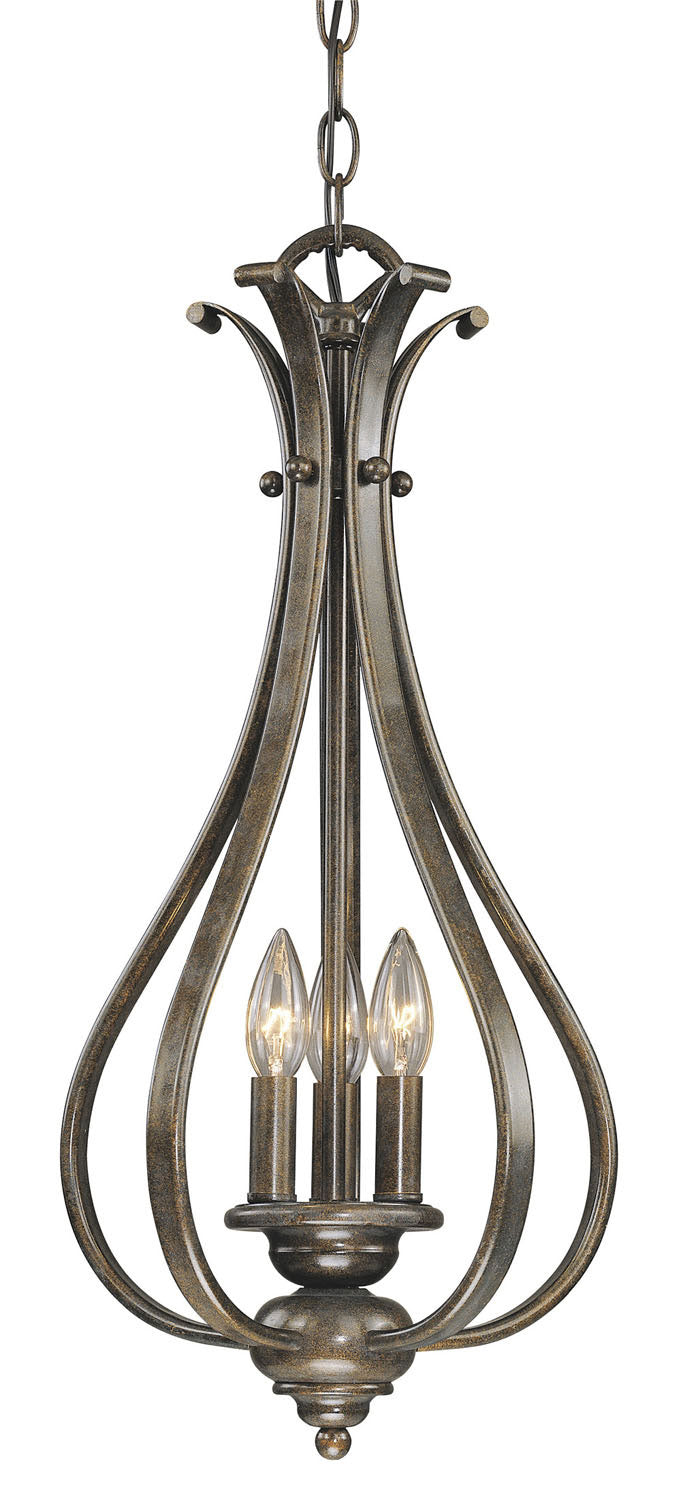 Vaxcel - PD35459RBZ - Three Light Pendant - Monrovia - Royal Bronze