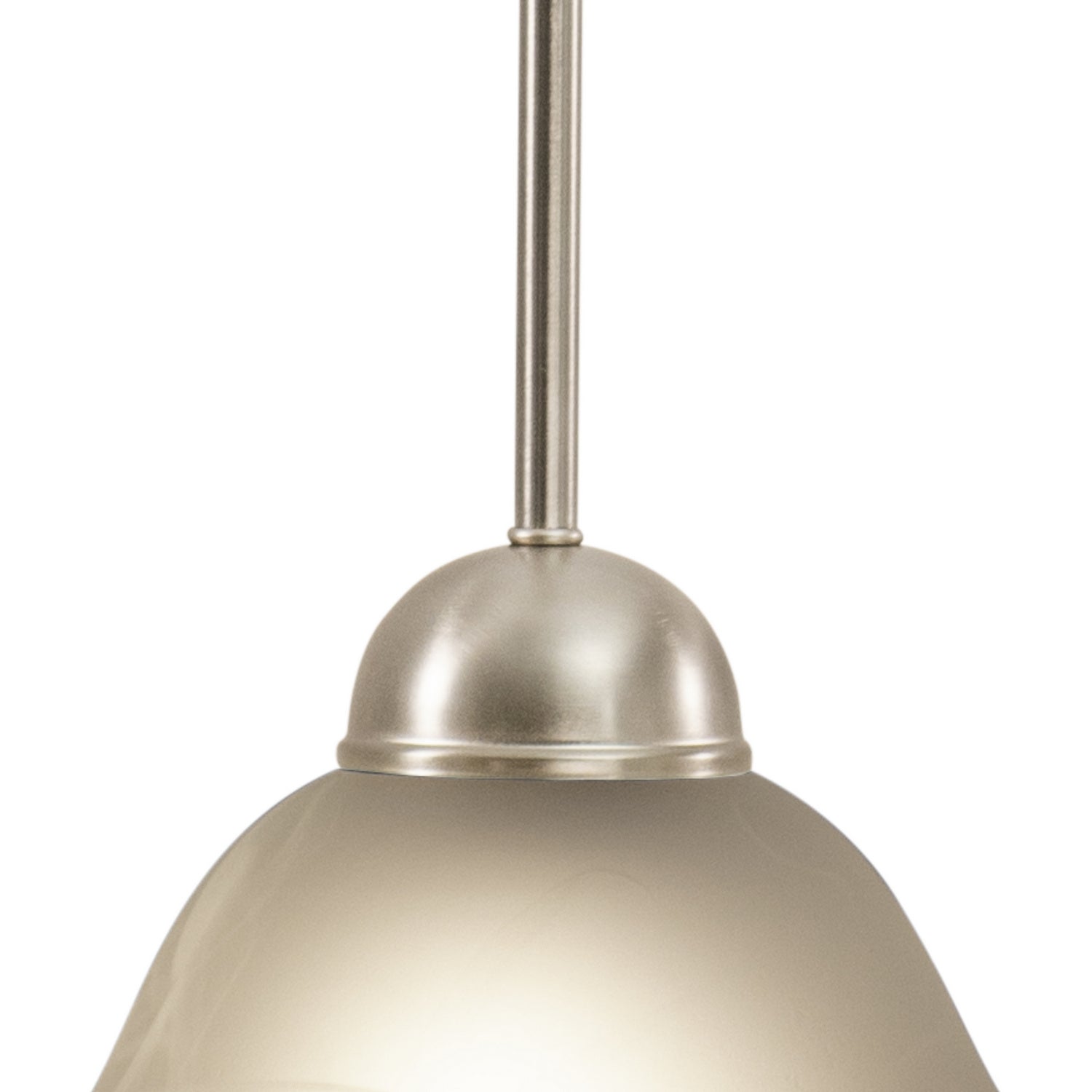 Vaxcel - PD5024BN - One Light Mini Pendant - Da Vinci - Brushed Nickel