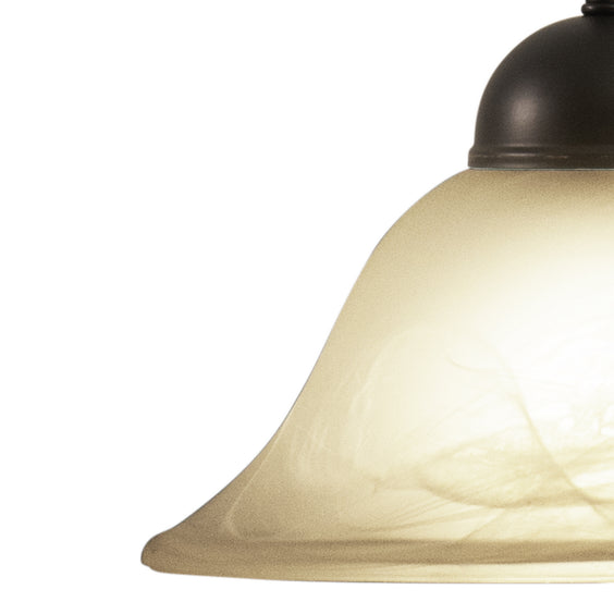 Vaxcel - PD5024OBB - One Light Mini Pendant - Da Vinci - Oil Burnished Bronze