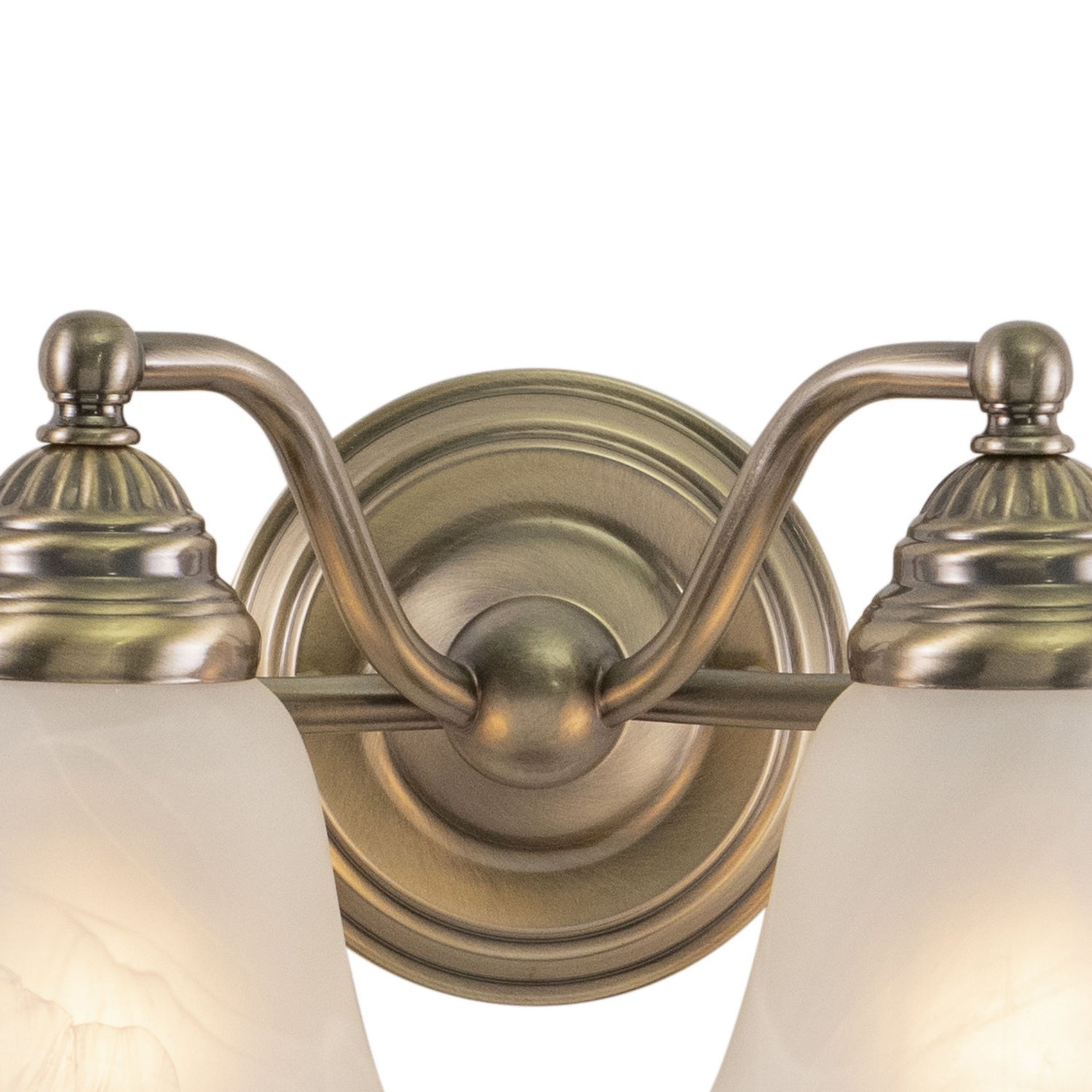 Vaxcel - VL35124A - Four Light Vanity - Standford - Antique Brass