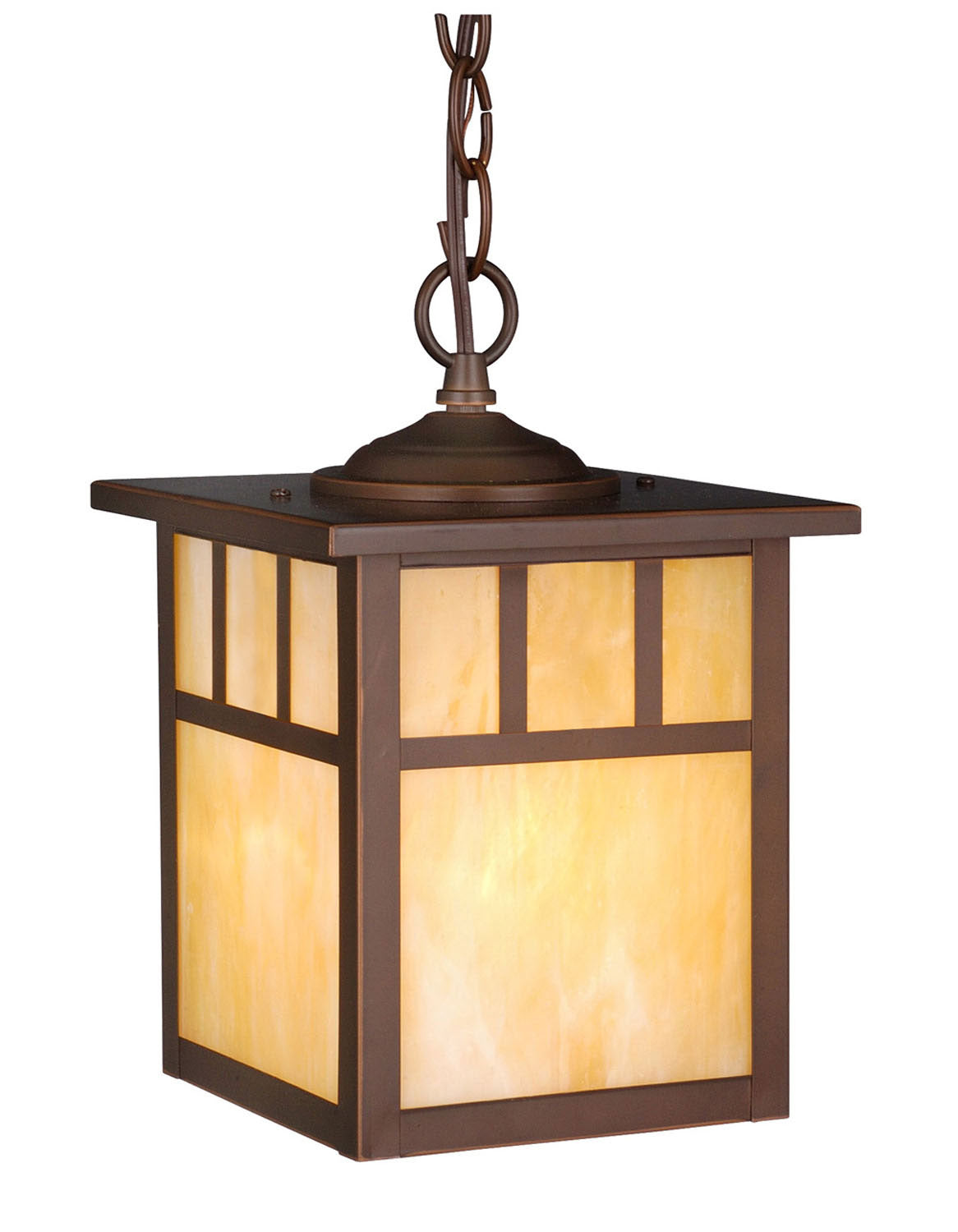 Vaxcel - OD37276BBZ - One Light Outdoor Pendant - Mission - Burnished Bronze