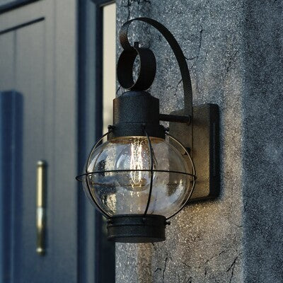 Vaxcel - OW21861TB - One Light Outdoor Wall Mount - Chatham - Textured Black