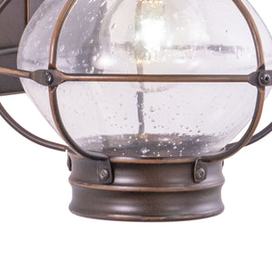 Vaxcel - OW21881BBZ - One Light Outdoor Wall Mount - Chatham - Burnished Bronze