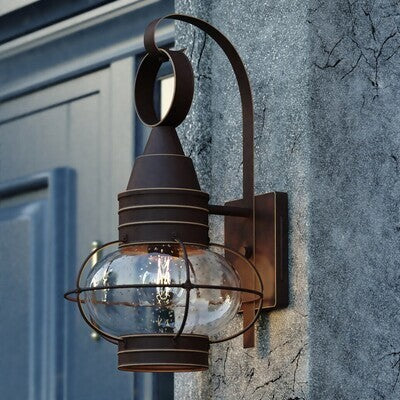 Vaxcel - OW21891BBZ - One Light Outdoor Wall Mount - Chatham - Burnished Bronze