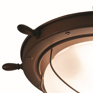 Vaxcel - OF25515RC - Two Light Outdoor Flush Mount - Orleans - Antique Red Copper