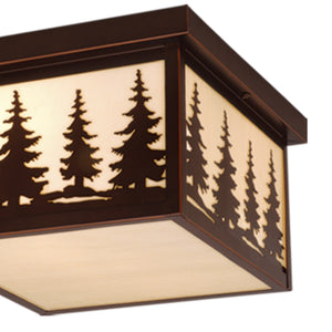 Vaxcel - OF33412BBZ - Two Light Outdoor Flush Mount - Yosemite - Burnished Bronze