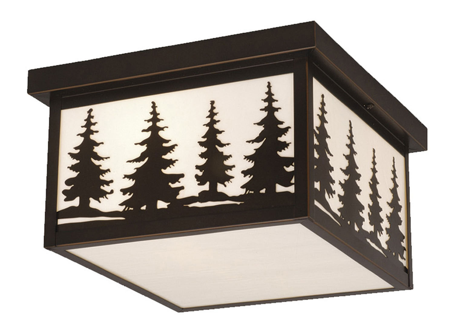 Vaxcel - OF33412BBZ - Two Light Outdoor Flush Mount - Yosemite - Burnished Bronze