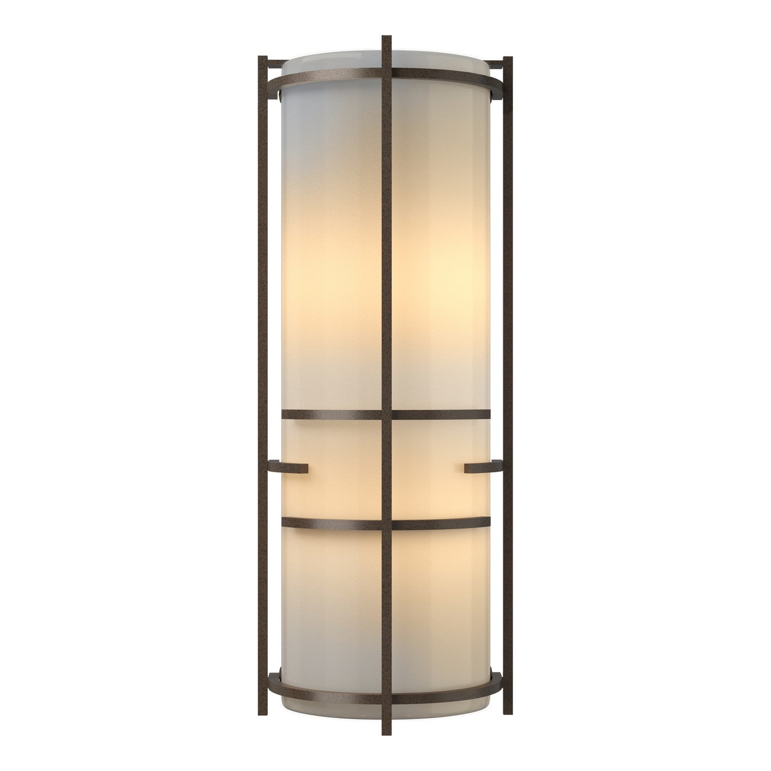 Hubbardton Forge - 205910-SKT-89-CC0412 - Extended Bars Sconce - Banded - Ink